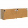 Szafka pod telewizor 2 pcs Dąb rzemieślniczy 59,5 x 31 x 40 cm