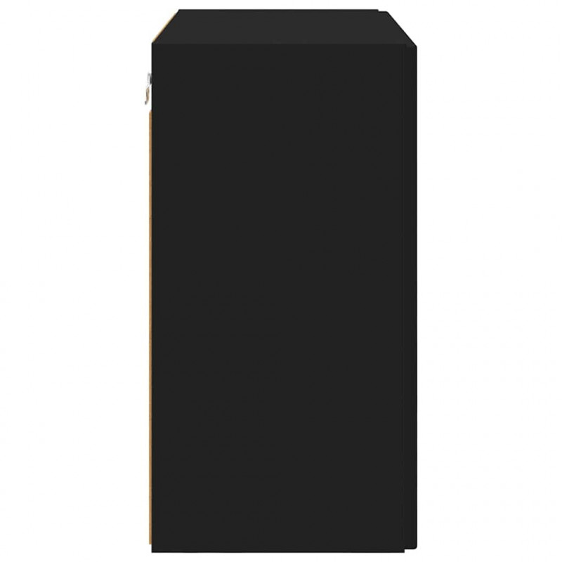 Szafka pod telewizor Czarny 59,5 x 31 x 60 cm