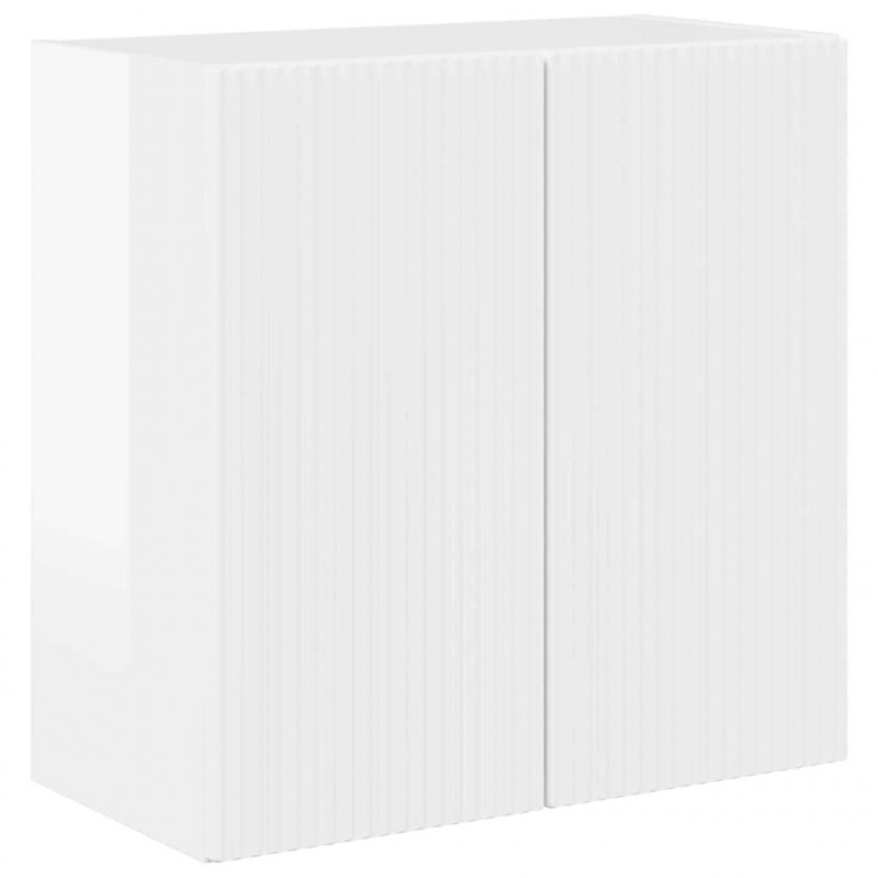 Szafka pod telewizor Wysoki połysk biały 59,5 x 31 x 60 cm