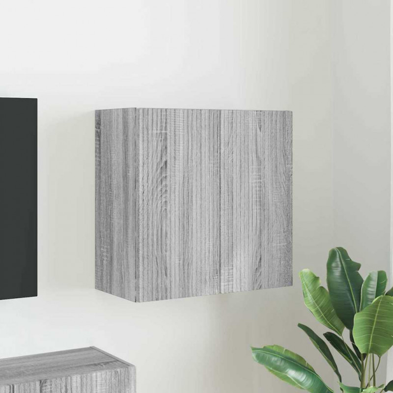 Szafka pod telewizor Szary Sonoma 59,5 x 31 x 60 cm