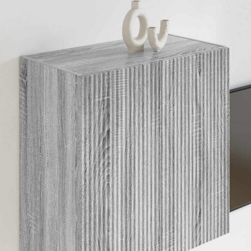 Szafka pod telewizor Szary Sonoma 59,5 x 31 x 60 cm