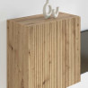 Szafka pod telewizor Dąb rzemieślniczy 59,5 x 31 x 60 cm