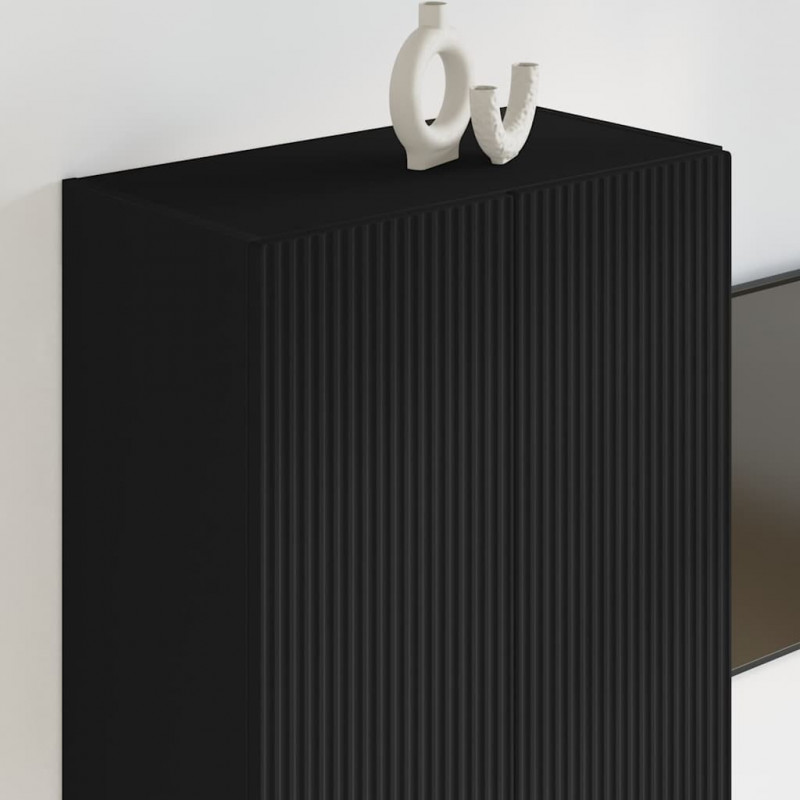 Szafka pod telewizor Czarny 59,5 x 31 x 80 cm