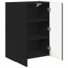 Szafka pod telewizor Czarny 59,5 x 31 x 80 cm
