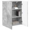 Szafka pod telewizor Betonowy szary 59,5 x 31 x 80 cm