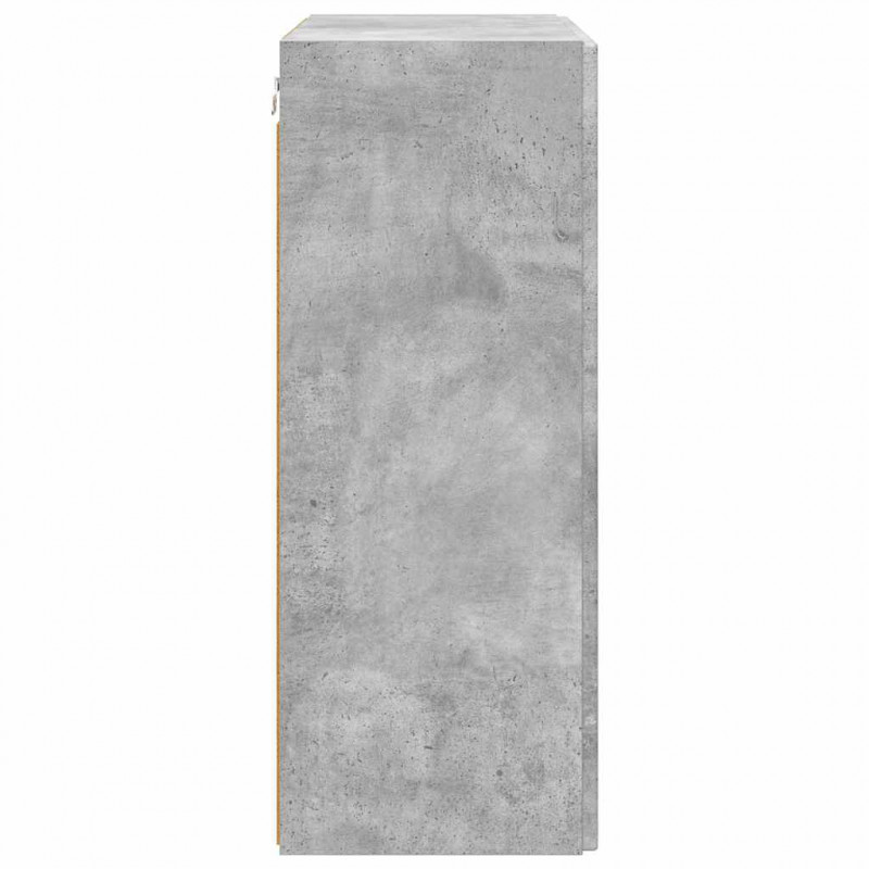 Szafka pod telewizor Betonowy szary 59,5 x 31 x 80 cm