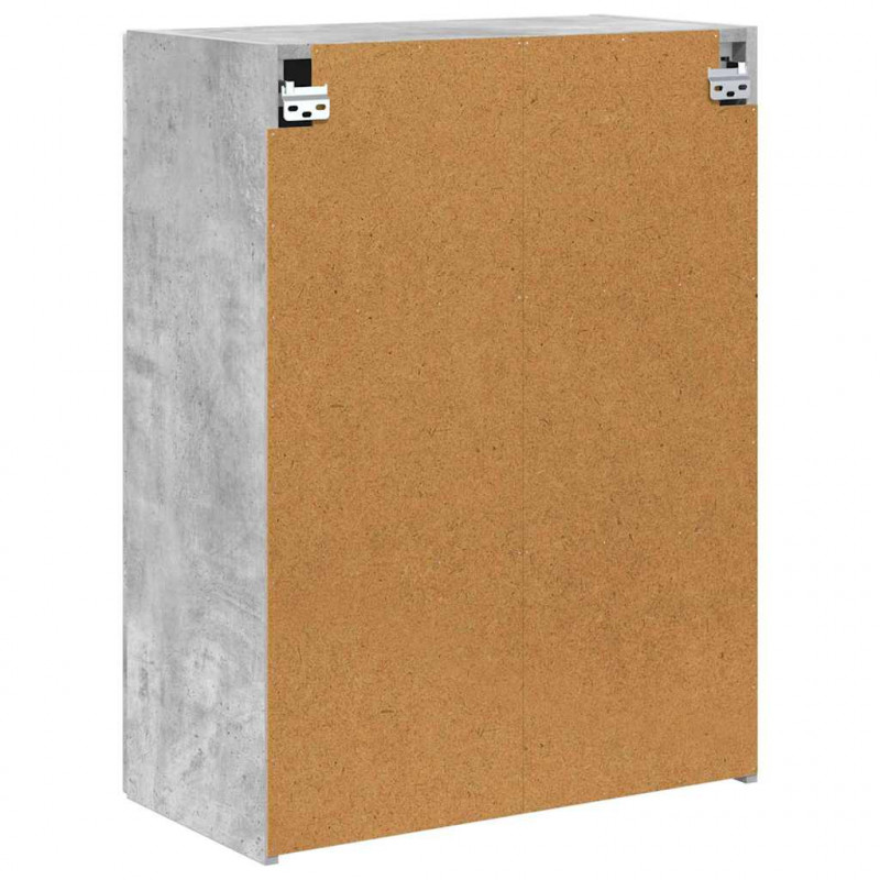 Szafka pod telewizor Betonowy szary 59,5 x 31 x 80 cm