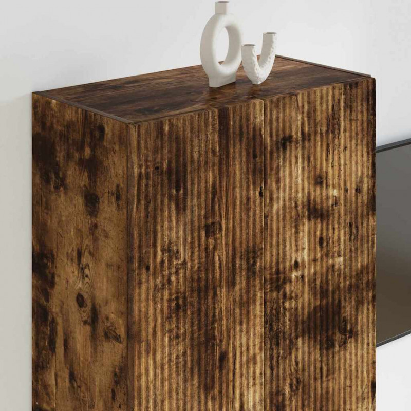 Szafka pod telewizor Dąb wędzony 59,5 x 31 x 80 cm