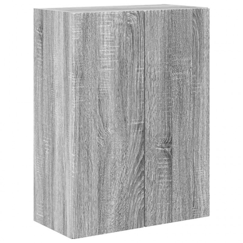 Szafka pod telewizor Szary Sonoma 59,5 x 31 x 80 cm