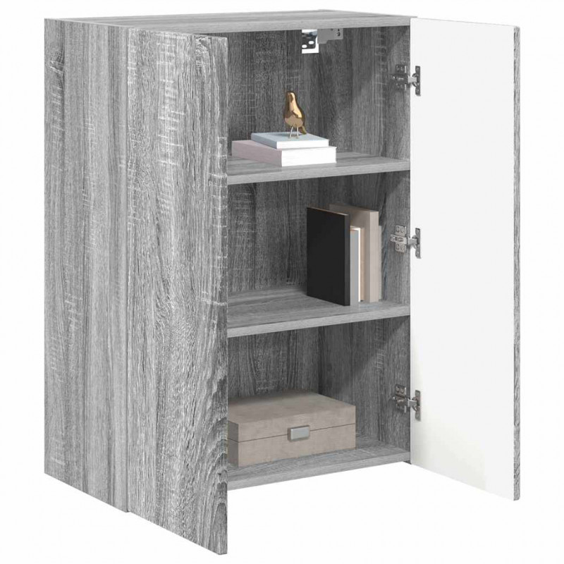 Szafka pod telewizor Szary Sonoma 59,5 x 31 x 80 cm
