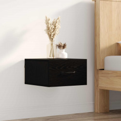 Szafka Nocna Czarny Dąb 35 x 35 x 20 cm Materiał drewnopochodny