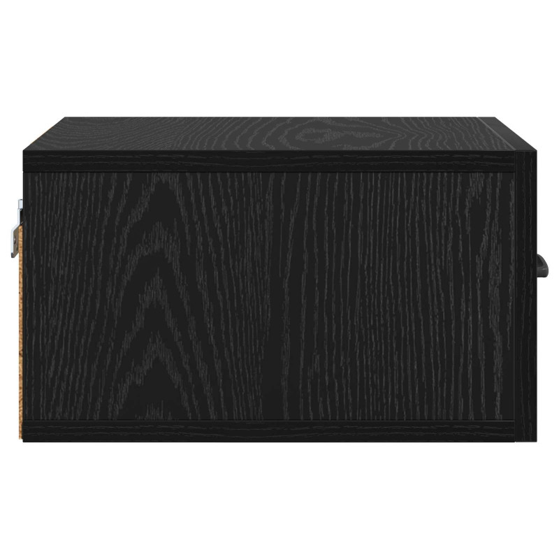 Szafka Nocna Czarny Dąb 35 x 35 x 20 cm Materiał drewnopochodny