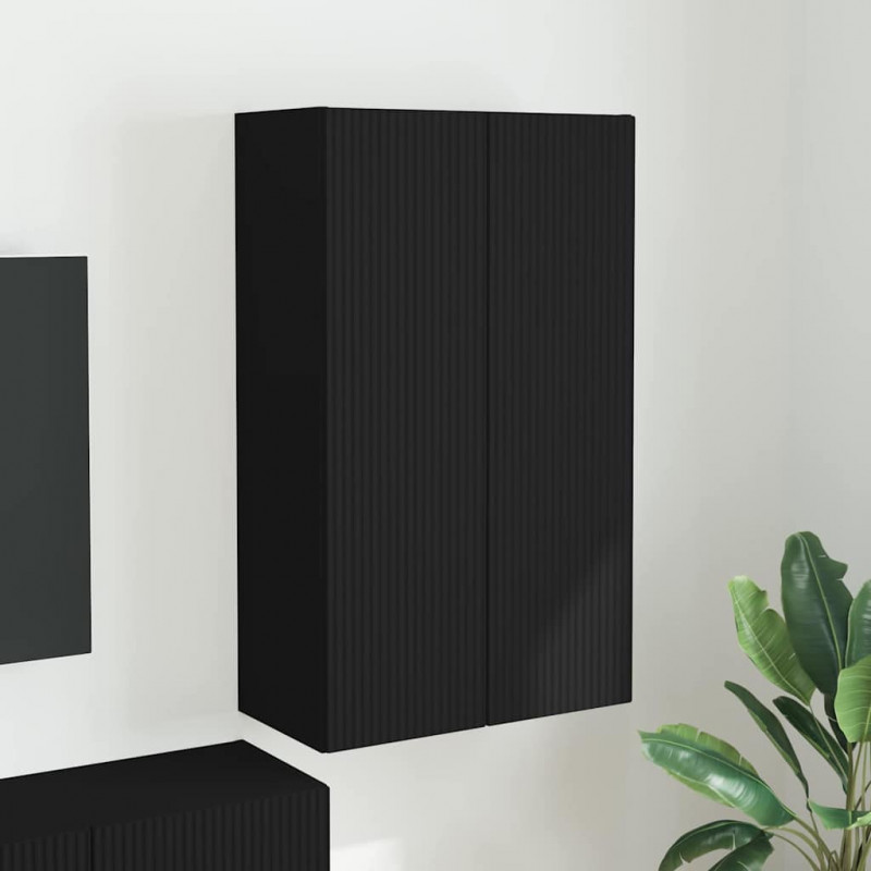 Szafka pod telewizor Czarny 59,5 x 31 x 100 cm