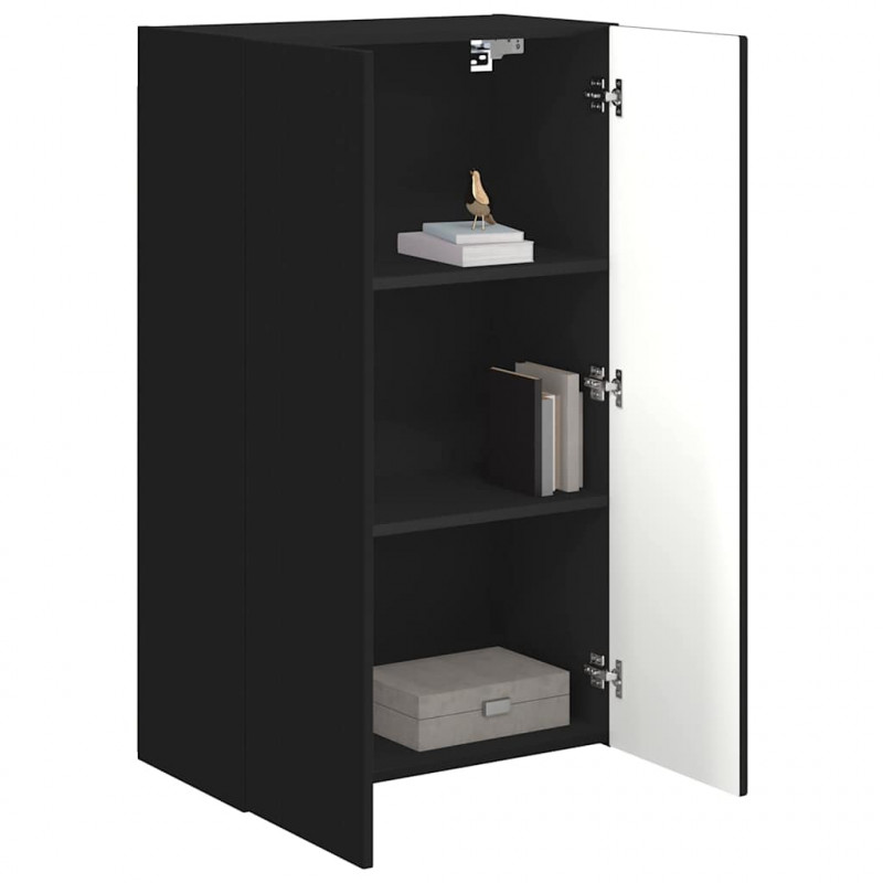 Szafka pod telewizor Czarny 59,5 x 31 x 100 cm