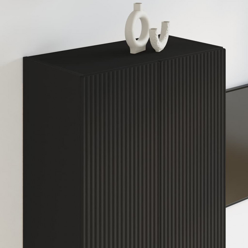 Szafka pod telewizor Czarny 59,5 x 31 x 100 cm