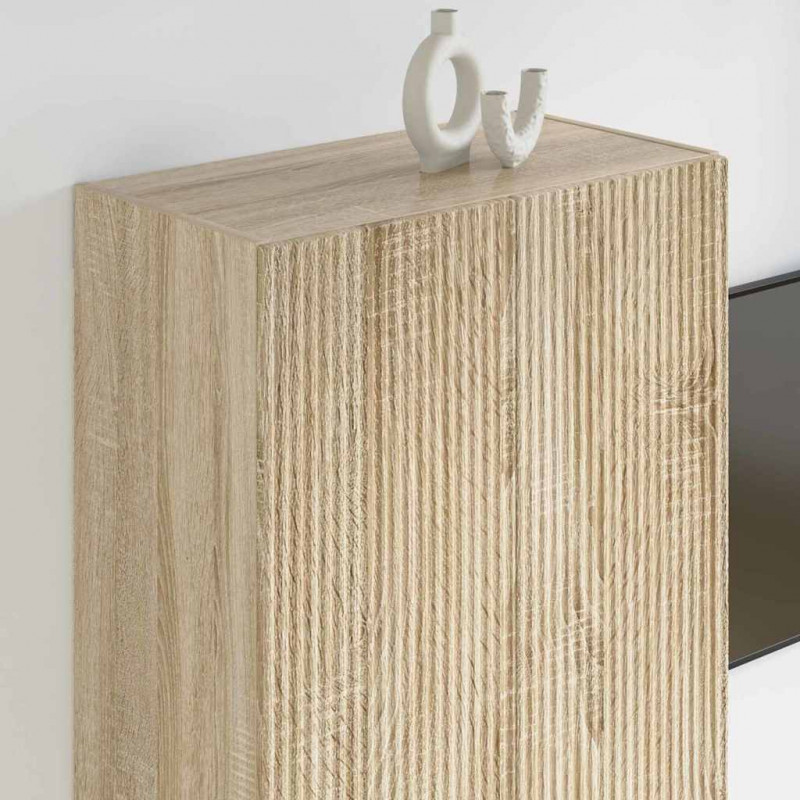 Szafka pod telewizor Dąb Sonoma 59,5 x 31 x 100 cm