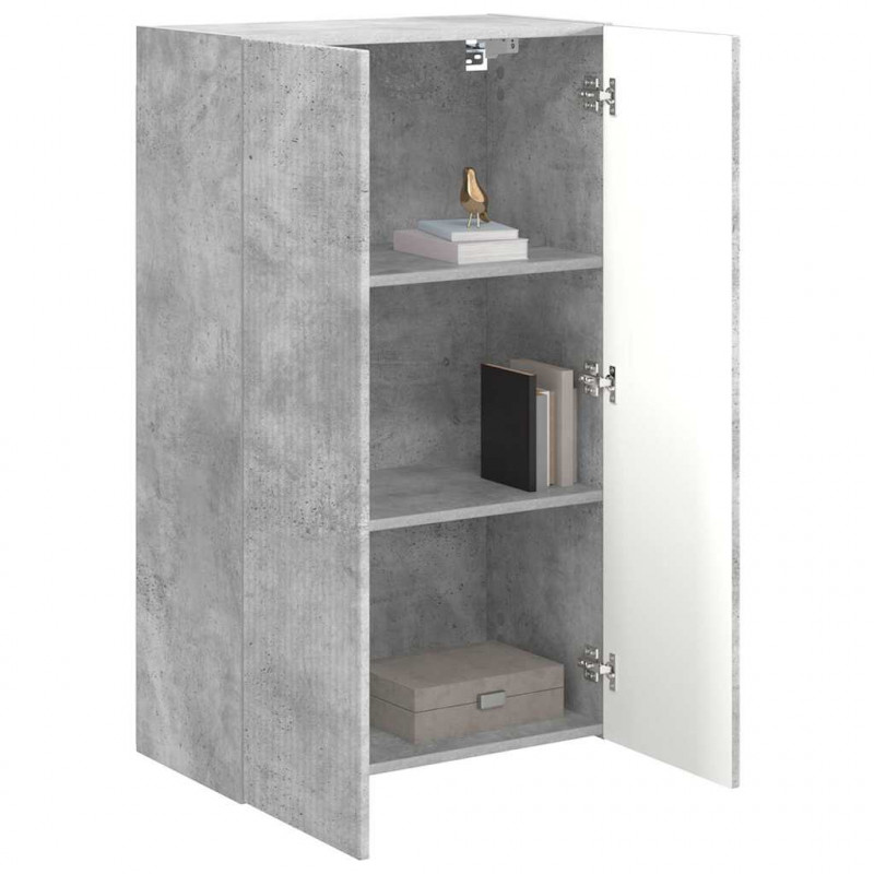Szafka pod telewizor Betonowy szary 59,5 x 31 x 100 cm