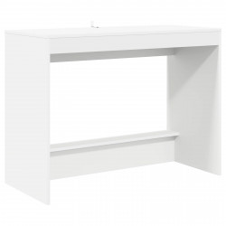 Biurko łóżkowe Biały 100 x 45 x 75 cm Materiał drewnopochodny