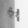 Szafka pod telewizor Betonowy szary 59,5 x 31 x 100 cm