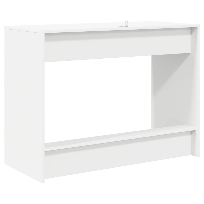 Biurko łóżkowe Biały 100 x 45 x 75 cm Materiał drewnopochodny