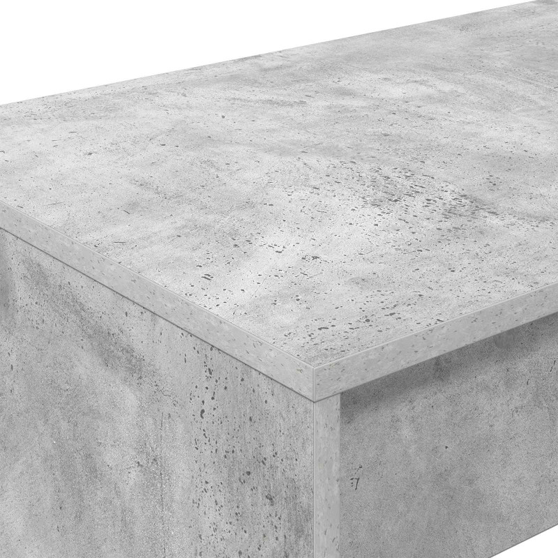 Biurko łóżkowe Betonowy szary 100 x 45 x 75 cm