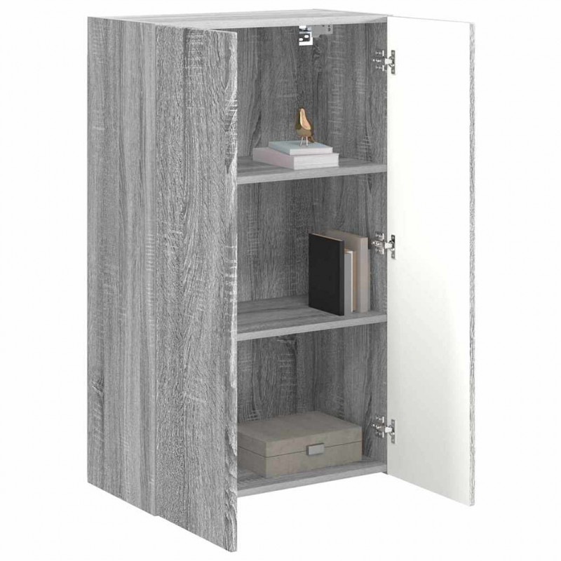 Szafka pod telewizor Szary Sonoma 59,5 x 31 x 100 cm