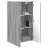 Szafka pod telewizor Szary Sonoma 59,5 x 31 x 100 cm