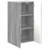Szafka pod telewizor Szary Sonoma 59,5 x 31 x 100 cm