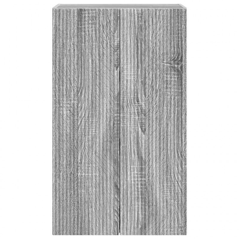 Szafka pod telewizor Szary Sonoma 59,5 x 31 x 100 cm
