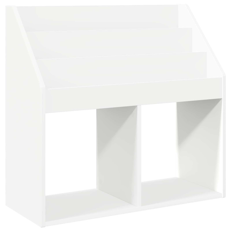 Biblioteczka dla dzieci Biały 72,5 x 29,5 x 69 cm