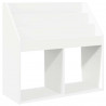 Biblioteczka dla dzieci Biały 72,5 x 29,5 x 69 cm