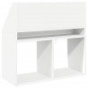 Biblioteczka dla dzieci Biały 72,5 x 29,5 x 69 cm