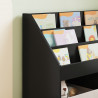 Biblioteczka dla dzieci Czarny 72,5 x 29,5 x 69 cm