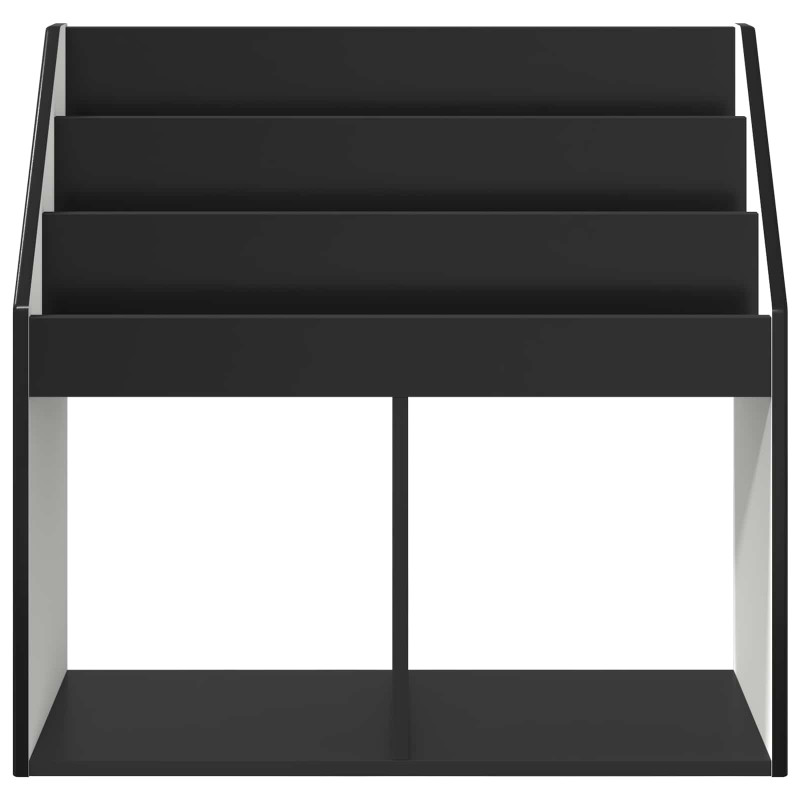 Biblioteczka dla dzieci Czarny 72,5 x 29,5 x 69 cm