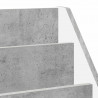 Biblioteczka dla dzieci Betonowy szary 72,5 x 29,5 x 69 cm