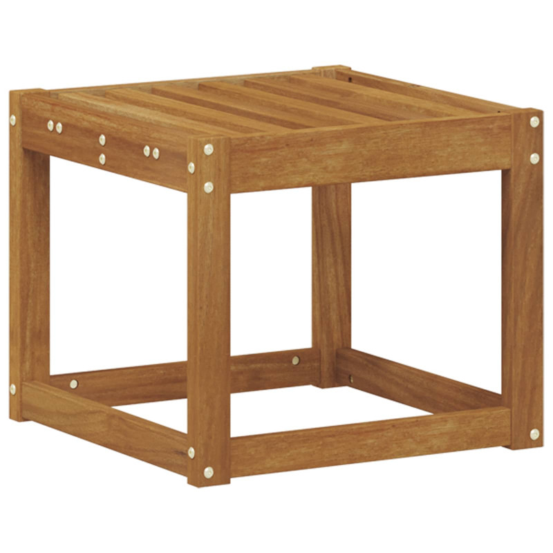 Ławka Stołowa Naturalny 43 x 43 x 37 cm Lite Drewno Akacji