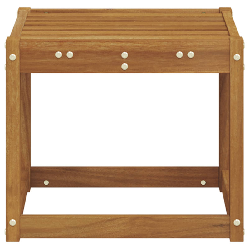 Ławka Stołowa Naturalny 43 x 43 x 37 cm Lite Drewno Akacji