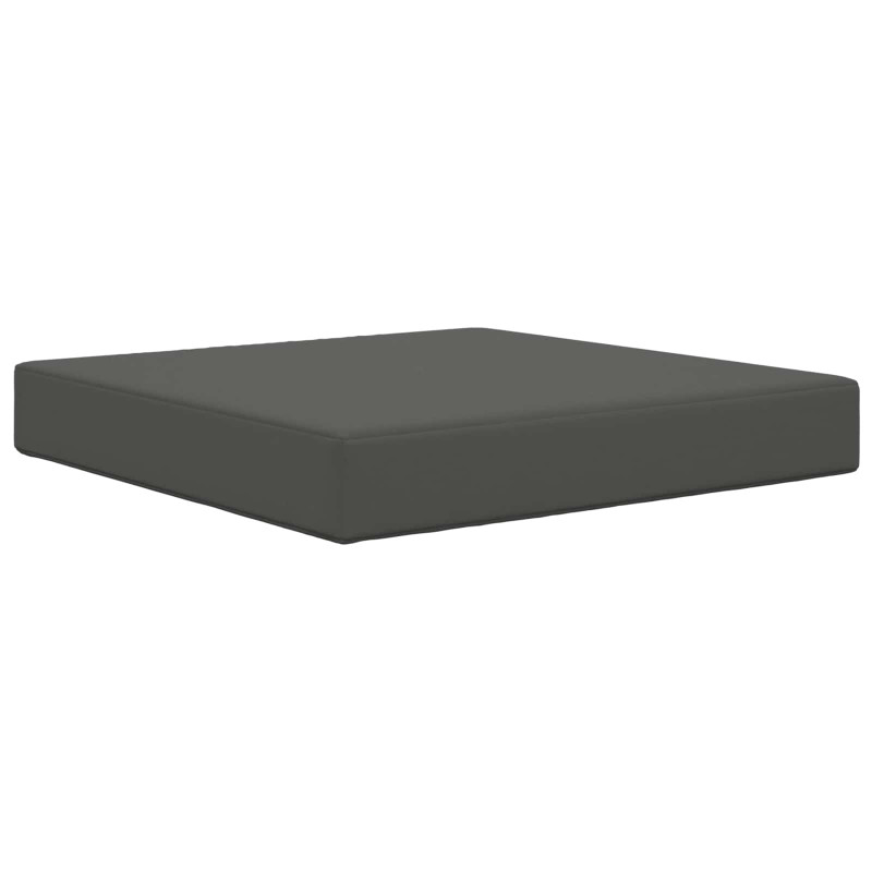 Poduszka do sofy na zewnątrz Antracyt 60 x 60 x 8 cm Poliester