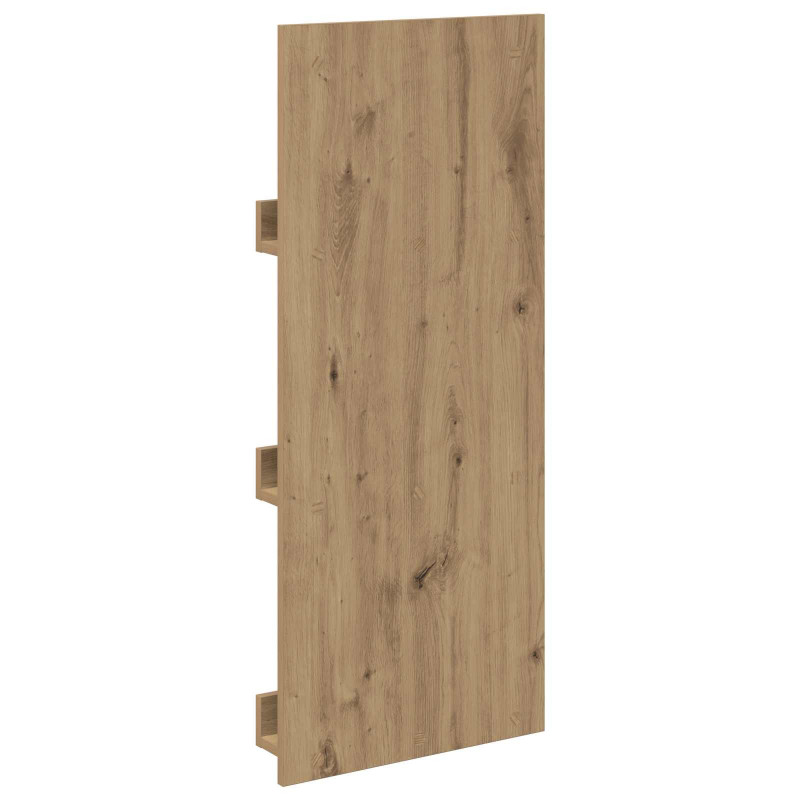 Regał na gazety z półką Dąb rzemieślniczy 43 x 11 x 102 cm