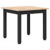 Stolik kawowy Naturalny 40 x 40 x 36 cm Lite drewno sosnowe