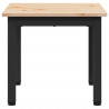 Stolik kawowy Naturalny 40 x 40 x 36 cm Lite drewno sosnowe