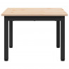 Stolik kawowy Naturalny 50 x 50 x 36 cm Lite drewno sosnowe