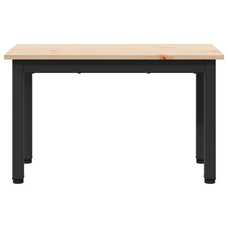 Stolik kawowy Naturalny 60 x 30 x 36 cm Lite drewno sosnowe
