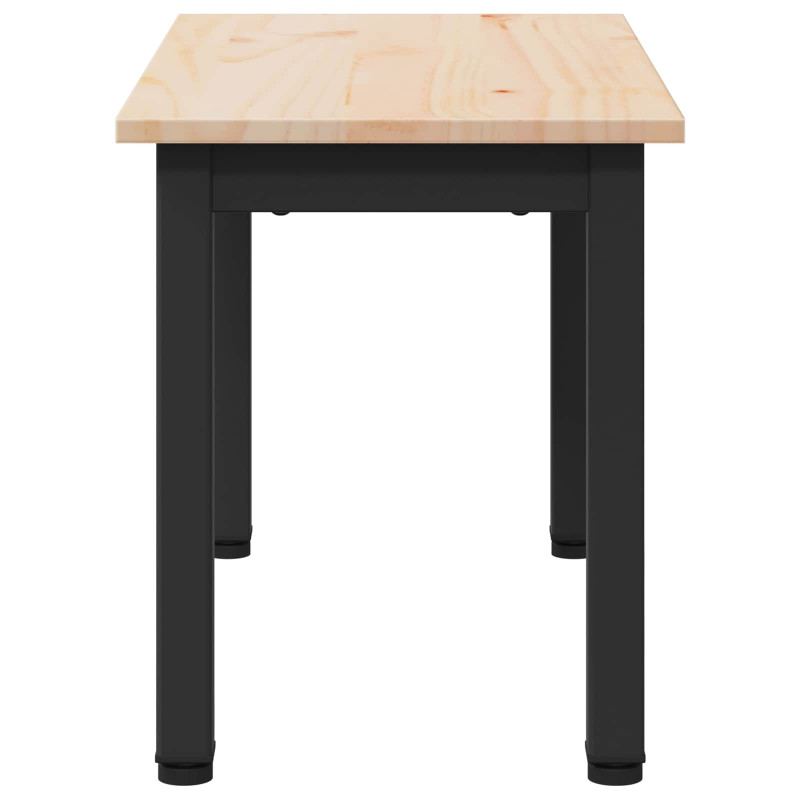 Stolik kawowy Naturalny 60 x 30 x 36 cm Lite drewno sosnowe