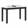 Stolik kawowy Biały 60 x 30 x 36 cm Lite drewno sosnowe