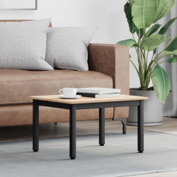 Stolik kawowy Naturalny 60 x 50 x 36 cm Lite drewno sosnowe