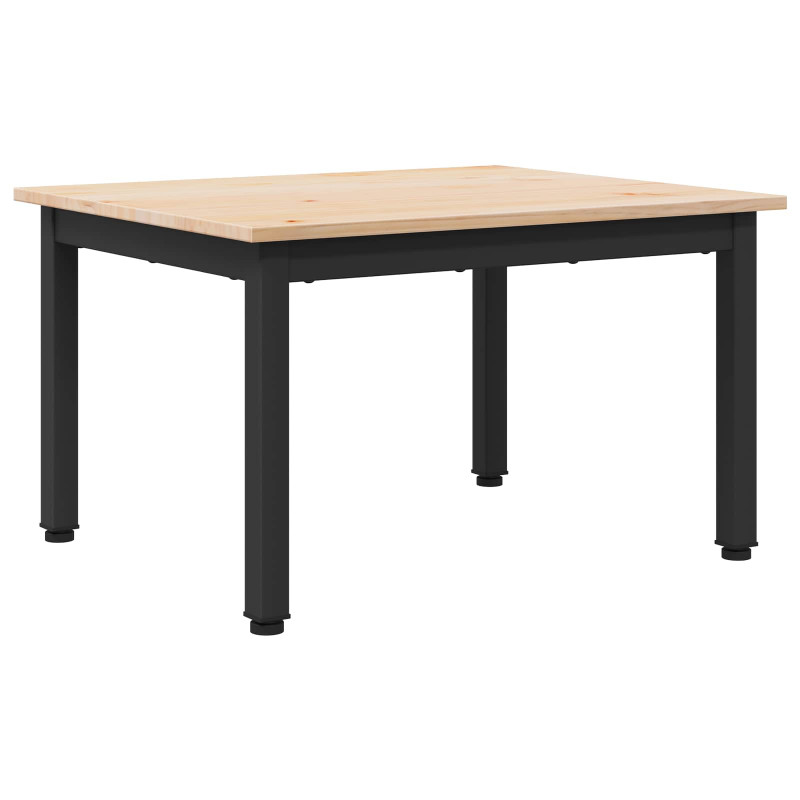 Stolik kawowy Naturalny 60 x 50 x 36 cm Lite drewno sosnowe