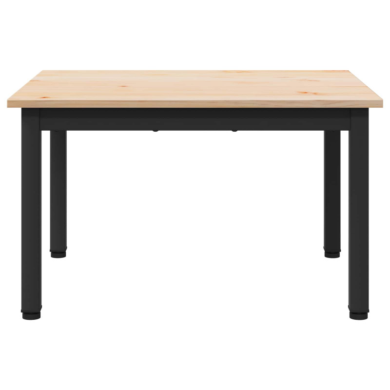 Stolik kawowy Naturalny 60 x 50 x 36 cm Lite drewno sosnowe