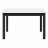 Stolik kawowy Biały 60 x 50 x 36 cm Lite drewno sosnowe