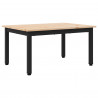Stolik kawowy Naturalny 60 x 50 x 36 cm Lite drewno sosnowe